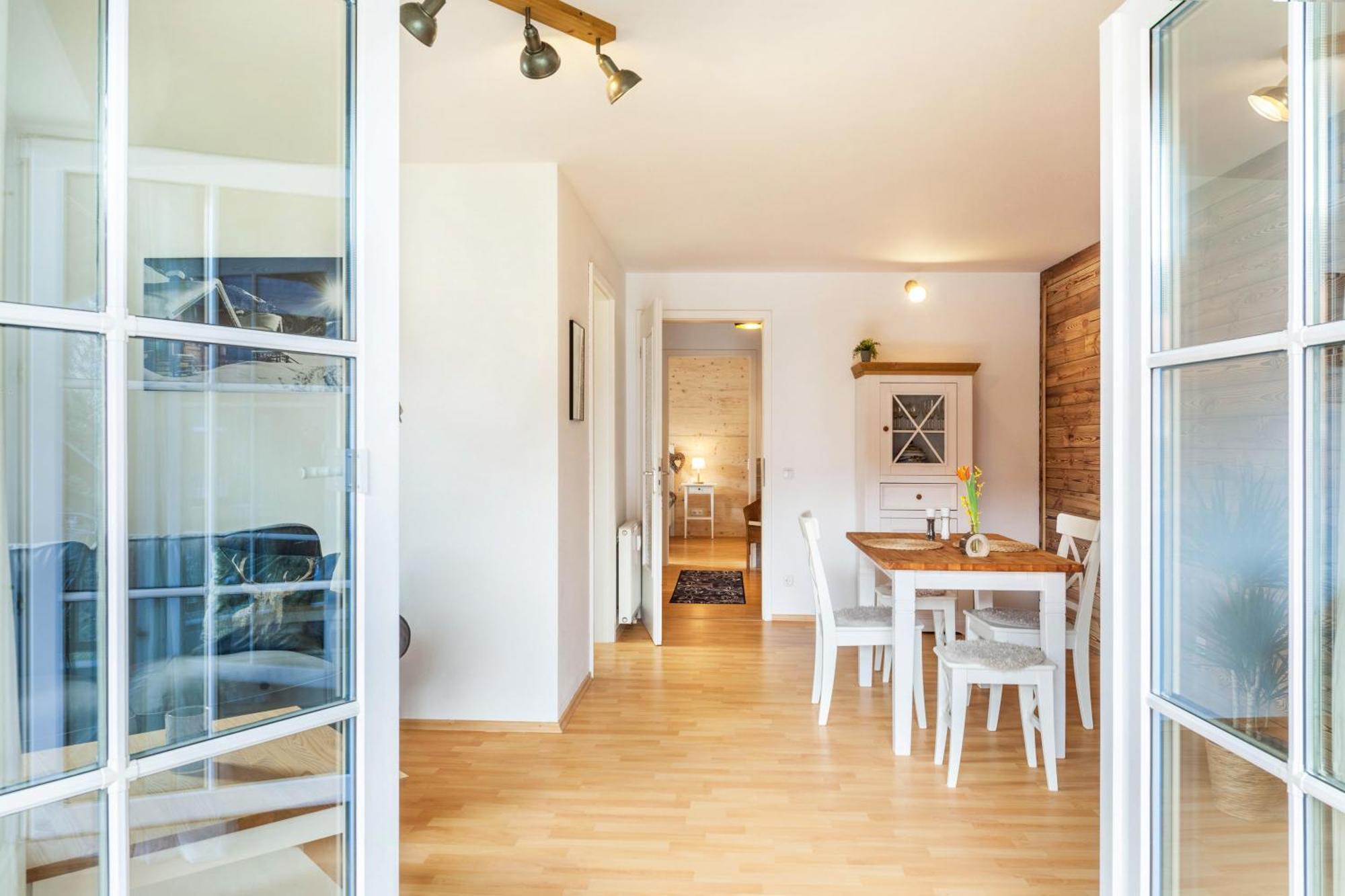 Ferienwohnung Fuchsbau Oberau  Buitenkant foto