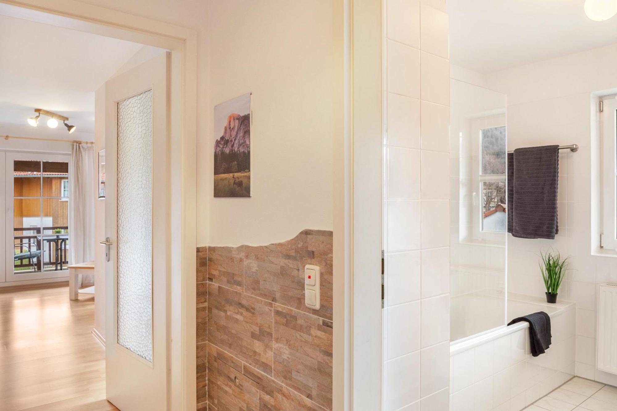 Ferienwohnung Fuchsbau Oberau  Buitenkant foto
