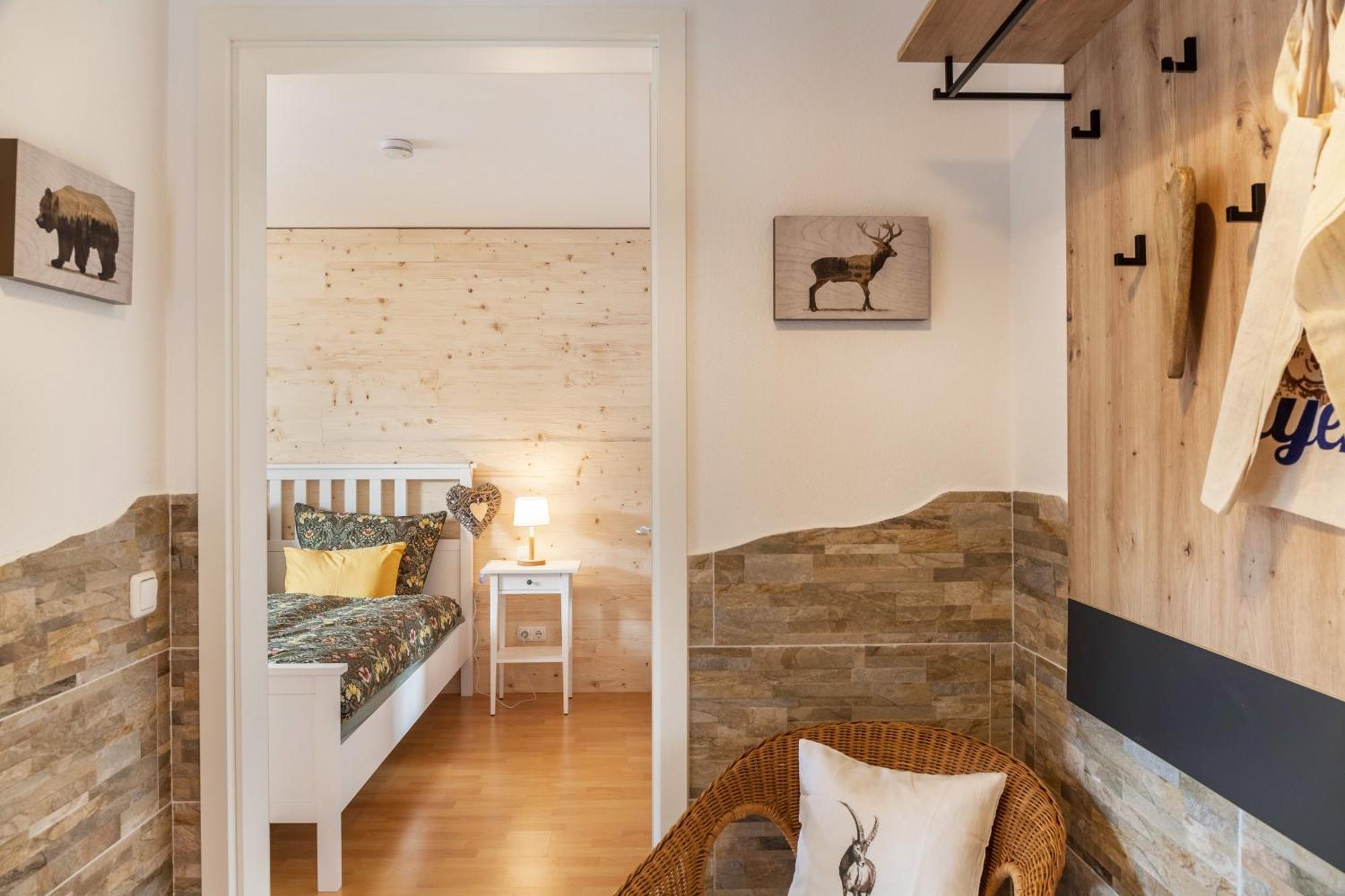 Ferienwohnung Fuchsbau Oberau  Buitenkant foto